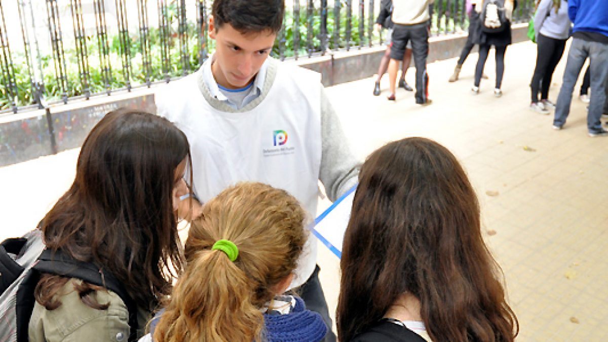 La Defensoría Joven en la calle