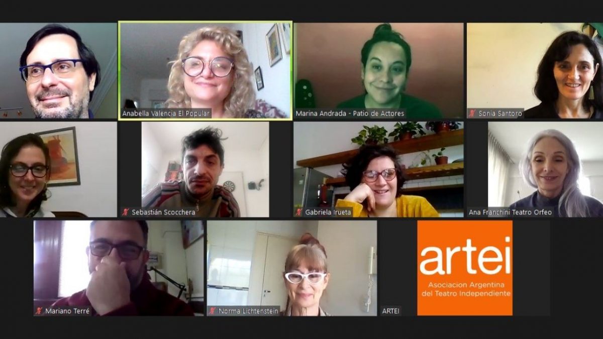 Reunión con la Asociación Argentina del Teatro Independiente (ARTEI)