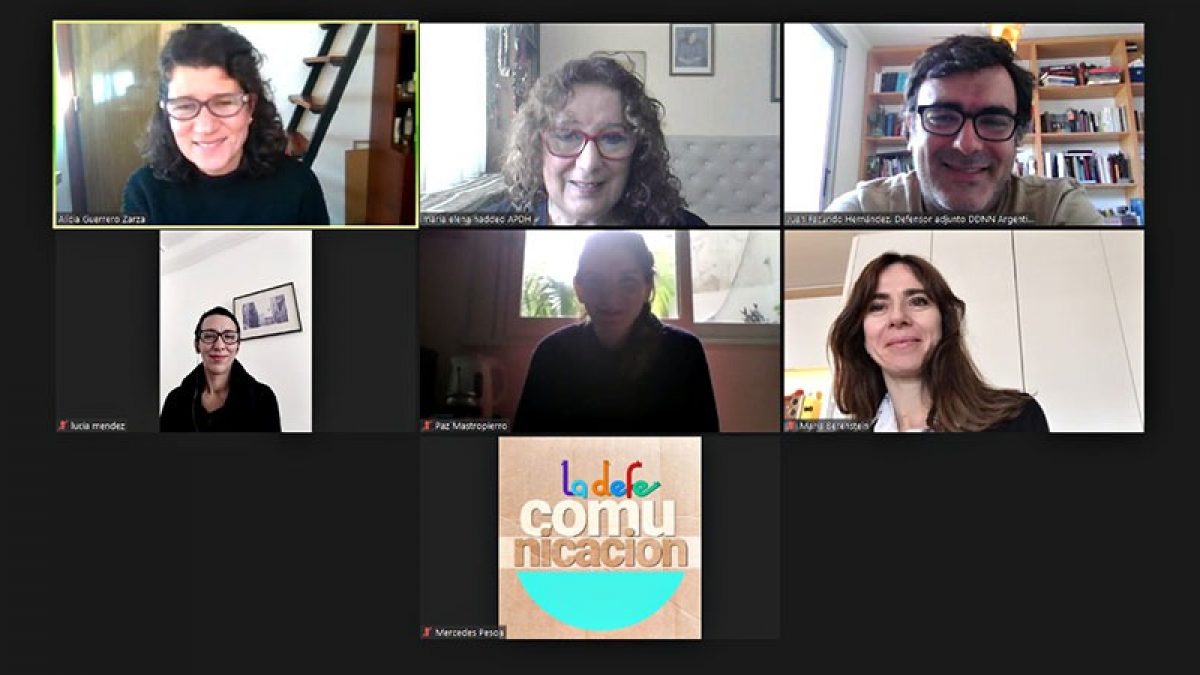 Reunión con la Defensoría Nacional de Niñas, Niños y Adolescentes