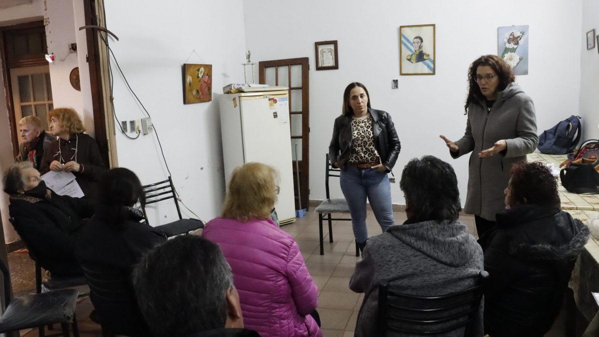 Taller de estafas Centro de Jubilados “Nueva Argentina”