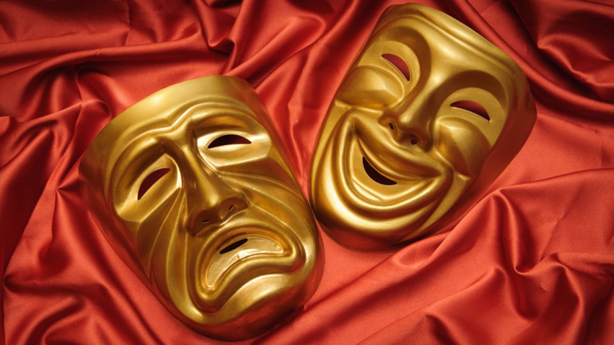 Masks with the theatre concept